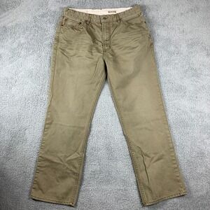 Polo Ralph Lauren Pants 34x30 (Fits 33x29) Tan Mid Rise Straight Preppy Y2K